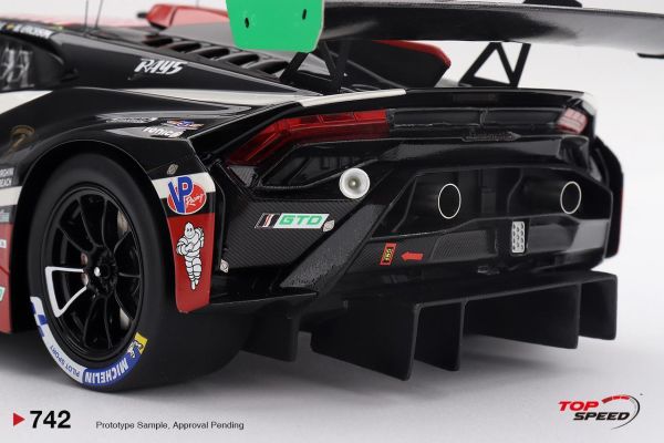 (預購) TOP SPEED 1/18 藍寶堅尼 Lamborghini Huracan GT3 EVO2 #45 DEX Wayne Taylor Racing 2026 IMSA Daytona 24 Hrs TS0742 20260824 TOP SPEED 1/18 藍寶堅尼 Lamborghini Huracan GT3 EVO2 #45 DEX Wayne Taylor Racing 2026 IMSA Daytona 24 Hrs TS0742