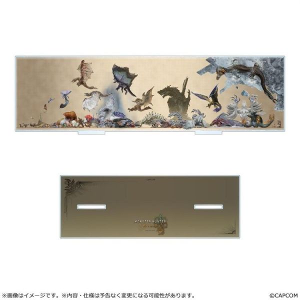 (預購) Capcom 魔物獵人 荒野 怪物尺寸比較 壓克力立牌 20260531 Capcom 魔物獵人 荒野 怪物尺寸比較 壓克力立牌