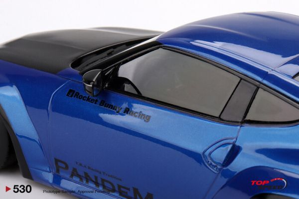 TOPSPEED 1/18 日產 Nissan Z RZ34 Pandem Seiran Blue TS0530 TOPSPEED 1/18 日產 Nissan Z RZ34 Pandem Seiran Blue TS0530