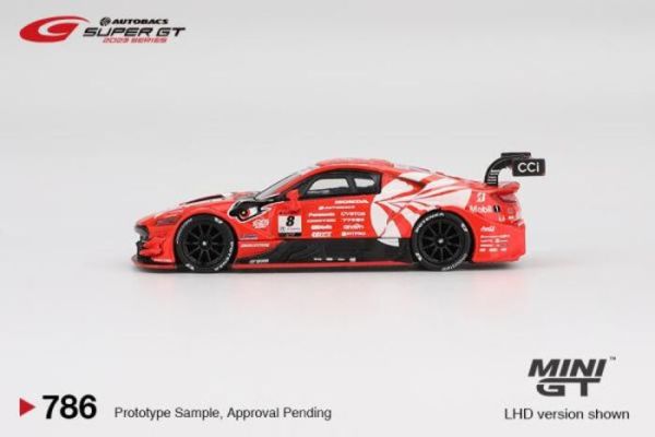 [吊卡版] MINIGT 1/64 本田 Honda NSX-GT "Type S" GT500 #8 "ARTA MUGEN NSX-GT "  ARTA 2023 SUPER GT Series MGT00786-BL [吊卡版] MINIGT 1/64 本田 Honda NSX-GT "Type S" GT500 #8 "ARTA MUGEN NSX-GT "  ARTA 2023 SUPER GT Series MGT00786-BL