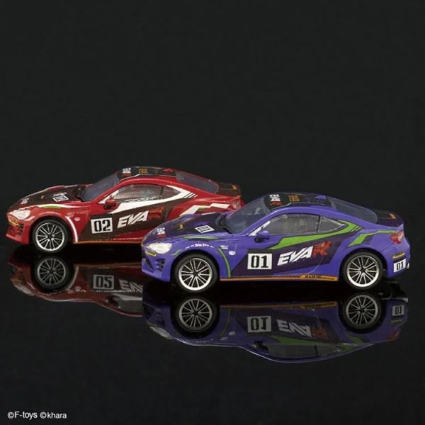 (預購) F-toys 盲盒 新世紀福音戰士Evangelion Racing 86 全5種 一中盒10入販售 20260728 F-toys 盲盒 新世紀福音戰士Evangelion Racing 86 全5種 一中盒10入販售
