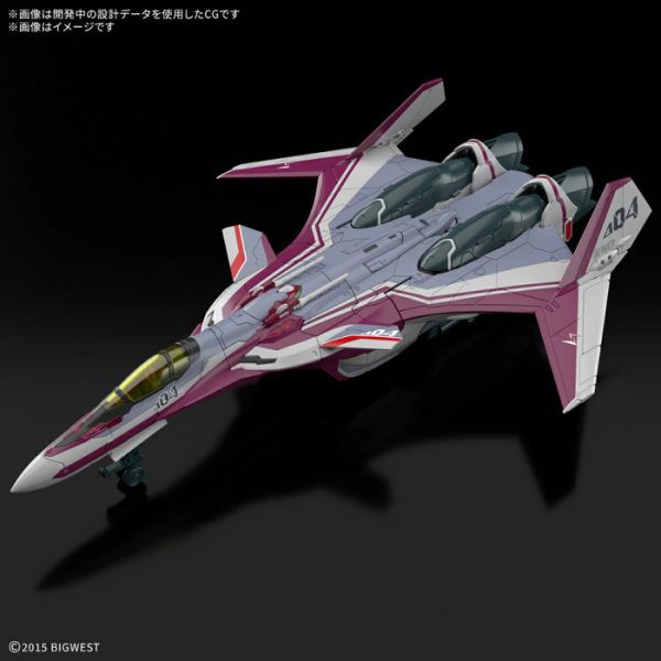 BANDAI 1/100 HG 009 超時空要塞 VF-31C 英雄式 米拉潔・法莉娜・吉納斯座機 組裝模型 豪華套組 BANDAI 1/100 HG 009 超時空要塞 VF-31C 英雄式 米拉潔・法莉娜・吉納斯座機 組裝模型 豪華套組