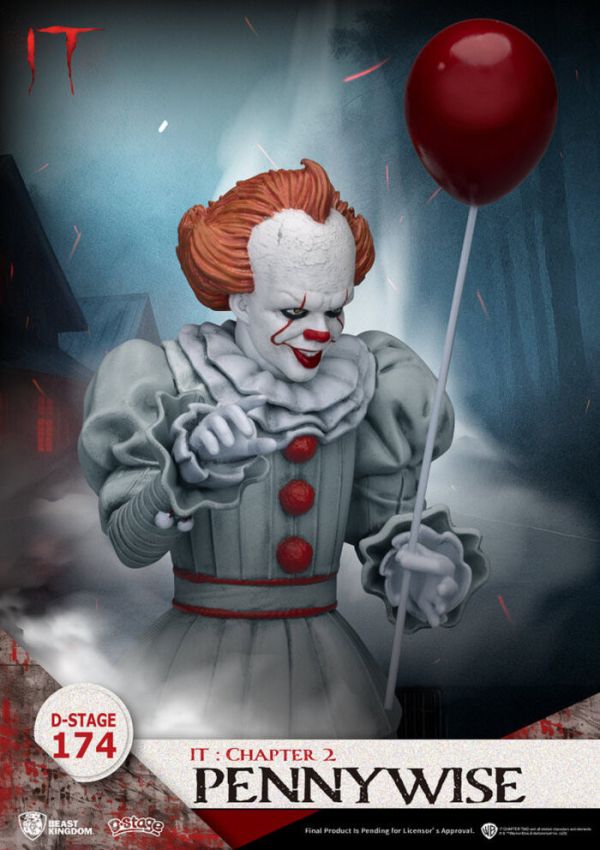 野獸國 Beast Kingdom 牠：第二章 潘尼懷斯 Pennywise DS-174 靜態完成品 野獸國 Beast Kingdom 牠：第二章 潘尼懷斯 Pennywise DS-174 靜態完成品