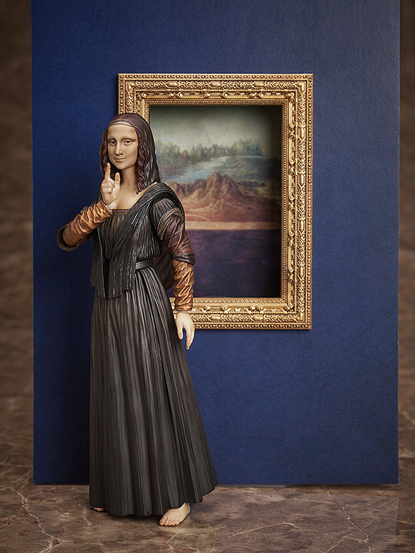 Good Smile figma SP-155 桌上美術館 李奧納多‧達文西作品 蒙娜麗莎 可動完成品 Good Smile figma SP-155 桌上美術館 李奧納多‧達文西作品 蒙娜麗莎 可動完成品