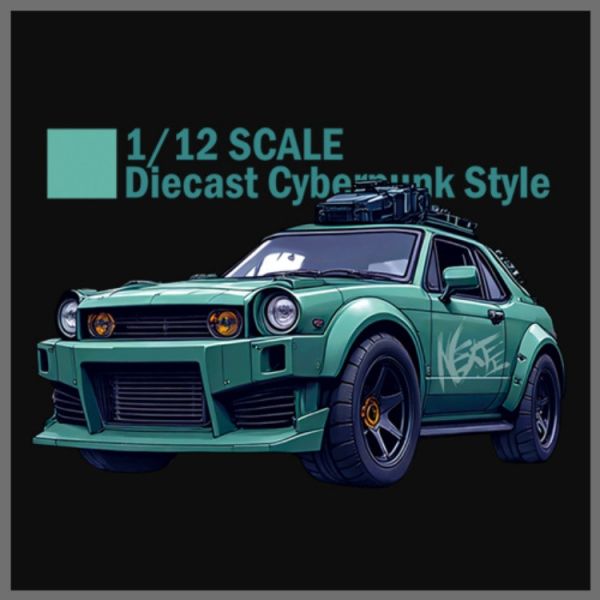 NEXTee 翻轉模玩 CyberCar BLUE NEXTee 翻轉模玩 CyberCar BLUE