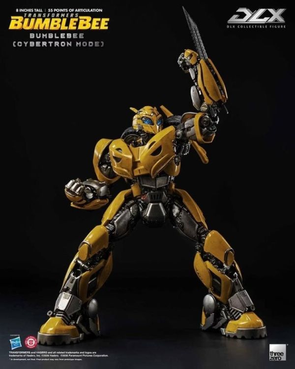 (預購) threezero DLX 變形金剛:大黃蜂 大黃蜂 賽博坦模式 約8吋 3Z10496W0 可動完成品 20260629 threezero DLX 變形金剛:大黃蜂 大黃蜂 賽博坦模式 約8吋 3Z10496W0 可動完成品