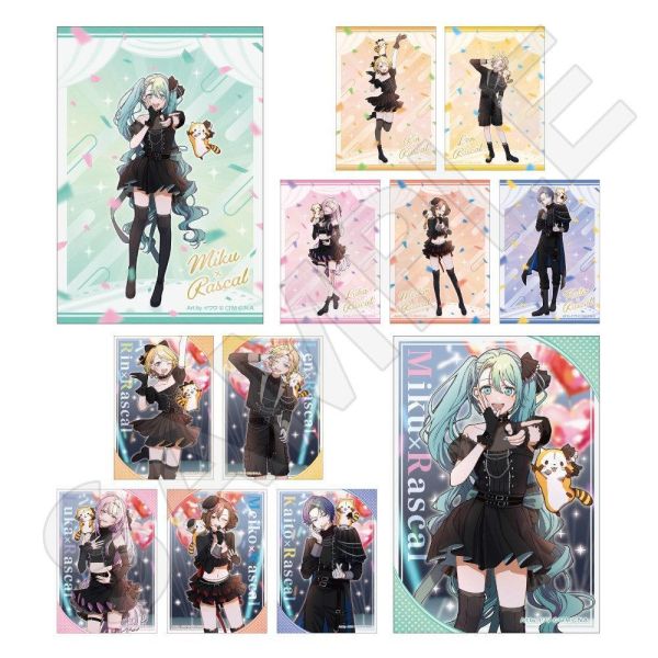 (預購) Caravan 初音未來×小浣熊 2026 相卡收集 一包2入 一中盒6包販售 20261015 Caravan 初音未來×小浣熊 2026 相卡收集 一包2入 一中盒6包販售