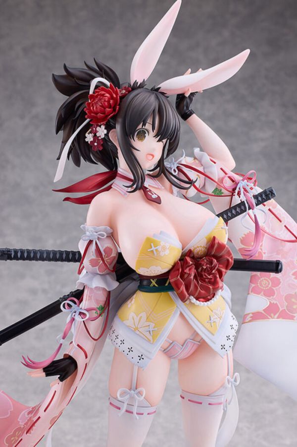 [18禁商品] FREEing 1/4 閃亂神樂 飛鳥 和風兔女郎 Ver. PVC完成品 [18禁商品] FREEing 1/4 閃亂神樂 飛鳥 和風兔女郎 Ver. PVC完成品