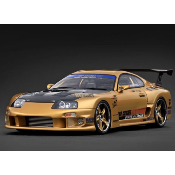 ignition model 1/18 豐田 TOP SECRET GT300 TOYOTA Supra (A80) Gold ignition model 1/18 豐田 TOP SECRET GT300 TOYOTA Supra (A80) Gold