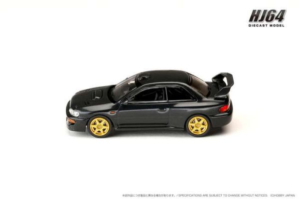 Hobby JAPAN 1/64 速霸陸 SUBARU IMPREZA 22B STi Version (GC8) Rally Base Car CARBON BLACK 碳纖黑 HJ647041BK Hobby JAPAN 1/64 速霸陸 SUBARU IMPREZA 22B STi Version (GC8) Rally Base Car CARBON BLACK 碳纖黑 HJ647041BK