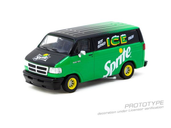 TARMAC 1/64 道奇 雪碧特別塗裝車 Dodge Van Sprite Delivery Van T64G-TL032-SP TARMAC 1/64 道奇 雪碧特別塗裝車 Dodge Van Sprite Delivery Van T64G-TL032-SP