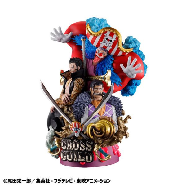 MegaHouse PETITRAMA DX 航海王 LOGBOX RE BIRTH 03 Cross公會 PVC完成品 MegaHouse PETITRAMA DX 航海王 LOGBOX RE BIRTH 03 Cross公會 PVC完成品