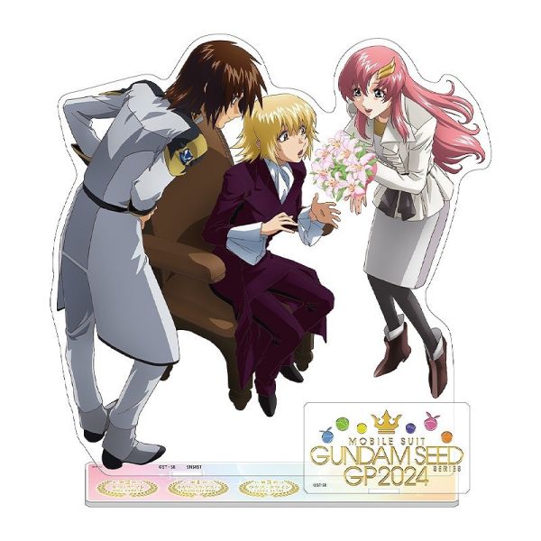 SUNSTAR 機動戰士鋼彈 SEED 壓克力裝飾立牌 GP 卡佳里 / 拉克絲 / 煌大和 SUNSTAR 機動戰士鋼彈 SEED 壓克力裝飾立牌 GP 卡佳里 / 拉克絲 / 煌大和