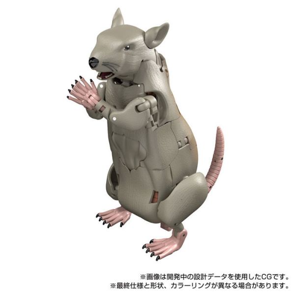 TAKARATOMY 變形金剛 MPG-15 賽博坦 灰鼠 可動完成品 TAKARATOMY 變形金剛 MPG-15 賽博坦 灰鼠 可動完成品