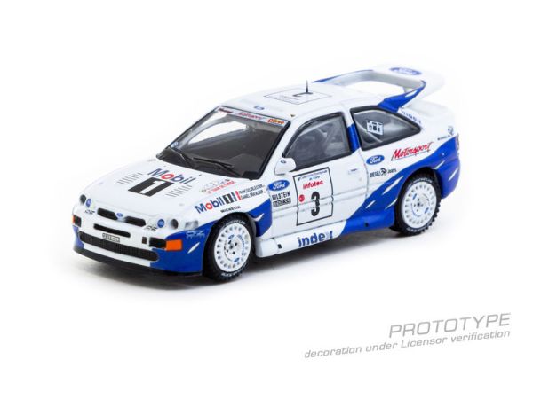 (預購) TARMAC WORKS 1/64 奧迪 Audi A4 Quattro Macau Guia Race 1996 Winner T64-077-96MGP03 (預購) TARMAC WORKS 1/64 福特 Ford Escort RS Cosworth Tour de Corse - Rallye de France 1993 Winner  T64-081-93RDF03