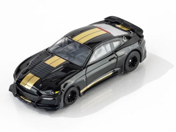 (預購) AFX Mega-G+ 1/64 2022年式 Mustang GT500H 黑/金配色 HO電刷賽車 22082 20260813 AFX Mega-G+ 1/64 2022年式 Mustang GT500H 黑/金配色 HO電刷賽車 22082