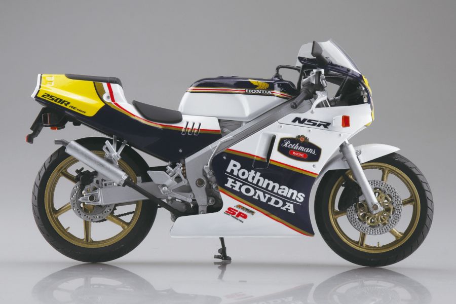 AOSHIMA 青島 1/12 本田 Honda NSR250R SP'88 塞席爾夜藍/白 塗裝完成品 AOSHIMA 青島 1/12 本田 Honda NSR250R SP'88 塞席爾夜藍/白 塗裝完成品