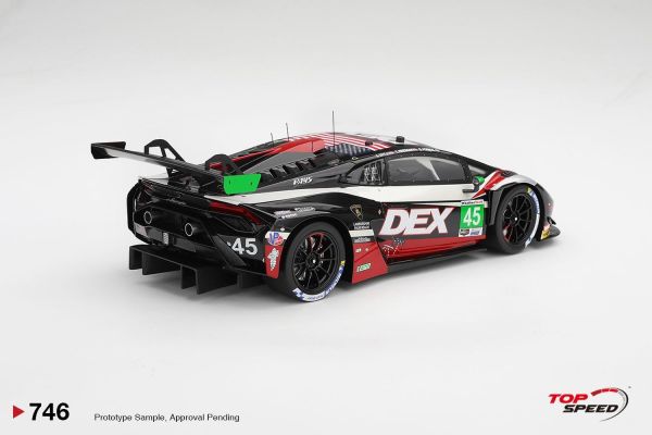 (預購) TOP SPEED 1/18 藍寶堅尼 Lamborghini Huracan GT3 EVO2 #45 DEX Wayne Taylor Racing 2026 IMSA Laguna Seca Class Winner TS0746 20260921 TOP SPEED 1/18 藍寶堅尼 Lamborghini Huracan GT3 EVO2 #45 DEX Wayne Taylor Racing 2026 IMSA Laguna Seca Class Winner TS0746