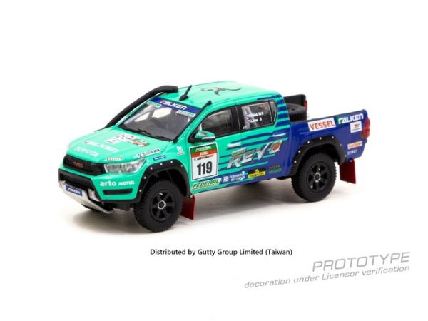 TARMAC WORKS 1/64 豐田 Toyota Hilux FALKEN飛隼 + 飛隼運輸車 雙車組 AXCR亞洲越野拉力賽2017參戰車 T64-041-FAL TARMAC WORKS 1/64 豐田 Toyota Hilux FALKEN飛隼 + 飛隼運輸車 雙車組 AXCR亞洲越野拉力賽2017參戰車 T64-041-FAL