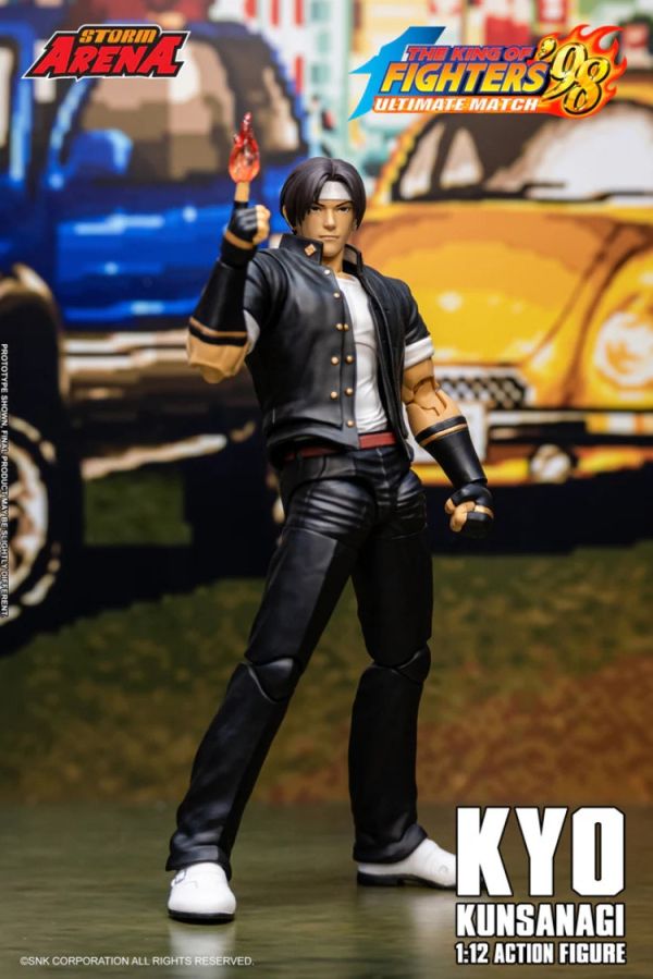 (預購) storm collectibles 1/12  拳皇98 UM 草薙京 Kyo Kusanagi 可動完成品 20251111 storm collectibles 1/12  拳皇98 UM 草薙京 Kyo Kusanagi 可動完成品
