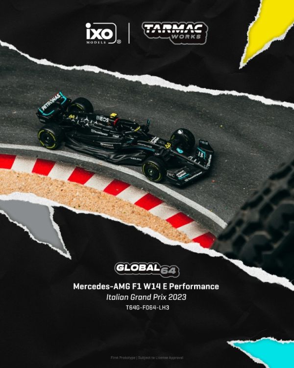 (預購) TARMAC 1/64 賓士 Mercedes-AMG F1 W14 E Performance Italian Grand Prix 2023 T64G-F064-LH3 20251219 TARMAC 1/64 賓士 Mercedes-AMG F1 W14 E Performance Italian Grand Prix 2023 T64G-F064-LH3