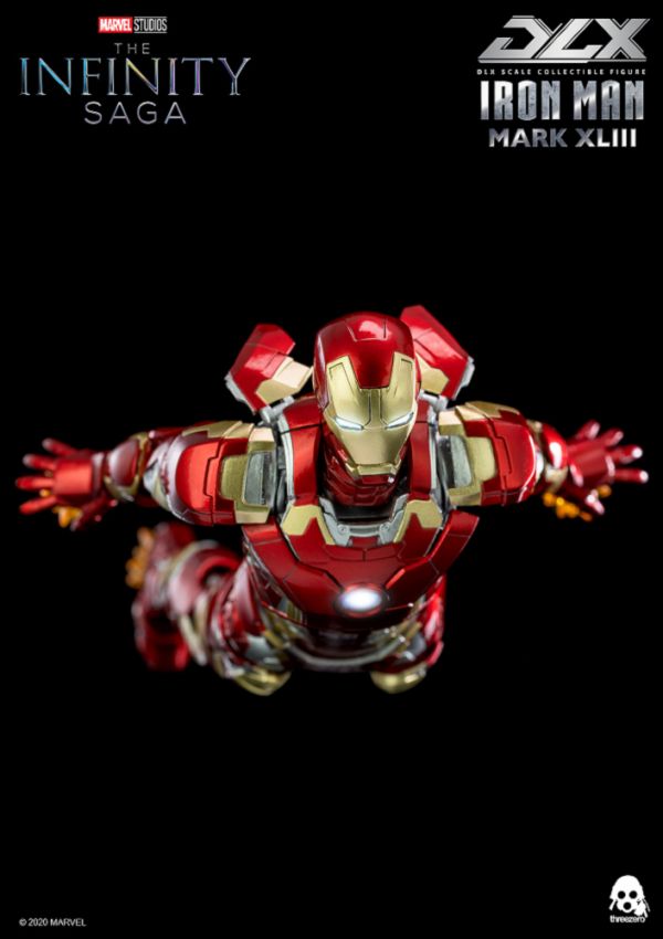 [再販] threezero 1/12 DLX 漫威 MARVEL 鋼鐵人 Mark 43 可動完成品 THREEZERO,112,DLX,漫威,MARVEL,鋼鐵人,Mark 43,