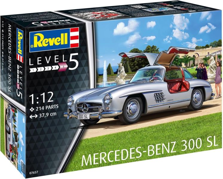 Revell 1/12 賓士 MERCEDES-BENZ 300 SL 組裝模型 Revell 1/12 賓士 MERCEDES-BENZ 300 SL 組裝模型