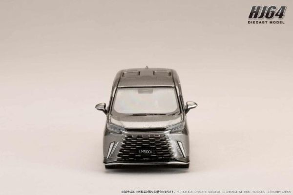 (預購) Hobby JAPAN 1/64 凌志 Lexus LM 500h Customized Version 奢華運兵車高級訂製版 4人座白內裝(右駕) 音速鈦 HJ644076AS 20260319 Hobby JAPAN 1/64 凌志 Lexus LM 500h Customized Version 奢華運兵車高級訂製版 4人座白內裝(右駕) 音速鈦 HJ644076AS