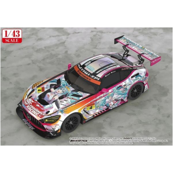 (預購) [再販] GOODSMILE RACING 1/43 Good Smile 初音未來 AMG 2021 SUPER GT參戰100戰紀念Ver. 20260816 [再販] GOODSMILE RACING 1/43 Good Smile 初音未來 AMG 2021 SUPER GT參戰100戰紀念Ver.
