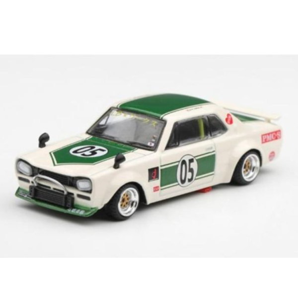 (預購) MINIGT 1/64 日產 Nissan Skyline LB-WORKS "HAKOSUKA" White / Green RHD MGT01343-R 20260730 MINIGT 1/64 日產 Nissan Skyline LB-WORKS "HAKOSUKA" White / Green RHD MGT01343-R