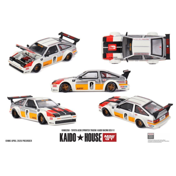 (預購) MINIGT 1/64 豐田 Toyota AE86 Sprinter Trueno  Kaido Racing Dev V1 KHMG268 20260416 MINIGT 1/64 豐田 Toyota AE86 Sprinter Trueno  Kaido Racing Dev V1 KHMG268
