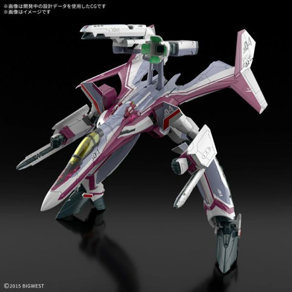 BANDAI 1/100 HG 009 超時空要塞 VF-31C 英雄式 米拉潔・法莉娜・吉納斯座機 組裝模型 豪華套組 BANDAI 1/100 HG 009 超時空要塞 VF-31C 英雄式 米拉潔・法莉娜・吉納斯座機 組裝模型 豪華套組