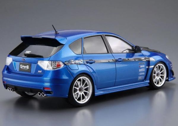 (預購) AOSHIMA 青島 1/24 改裝#35 速霸陸 ings GRB IMPREZA WRX STI "07 組裝模型 20260707 AOSHIMA 青島 1/24 改裝#35 速霸陸 ings GRB IMPREZA WRX STI "07 組裝模型