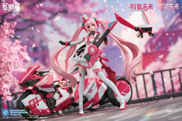 (預購) 聖斯基 初音未來 櫻花未來 粉紅音爆 組裝模型 聖斯基 初音未來 櫻花未來 粉紅音爆 組裝模型
