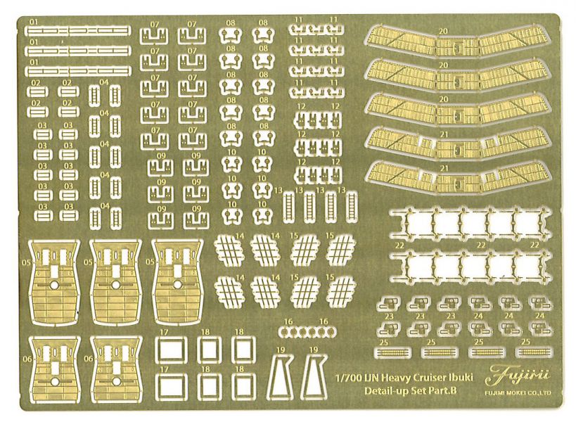 1/700 重巡洋艦 伊吹 付專用蝕刻片 FUJIMI 特99EX2 日本海軍 水線船 富士美 組裝模型 FUJIMI,1/700,富士美,特,水線船,日本海軍,重巡洋艦,伊吹,蝕刻片,