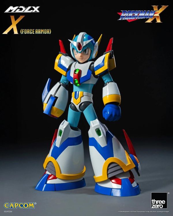 (預購) threezero MDLX X 洛克人X 洛克人 武力裝甲 12.3cm 3Z09888A0 可動完成品 20260907 threezero MDLX X 洛克人X 洛克人 武力裝甲 12.3cm 3Z09888A0 可動完成品