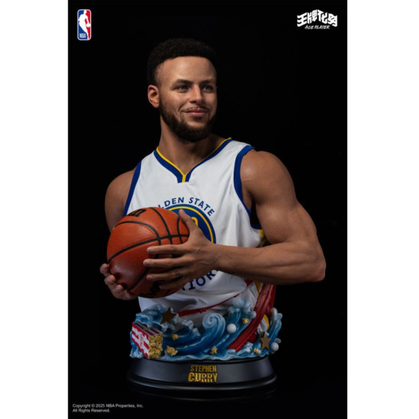 (預購) Infinity Studio 1/1 NBA 史蒂芬·柯瑞 Stephen Curry 金洲勇士隊 矽膠胸像 (預購) Infinity Studio 1/1 NBA 史蒂芬·柯瑞 Stephen Curry 金洲勇士隊 矽膠胸像