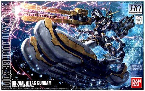 BANDAI 1/144 HGTB 擎天神鋼彈 機動戰士鋼彈 雷霆宙域 組裝模型 HG,亞特拉斯,雷霆宙域,連邦