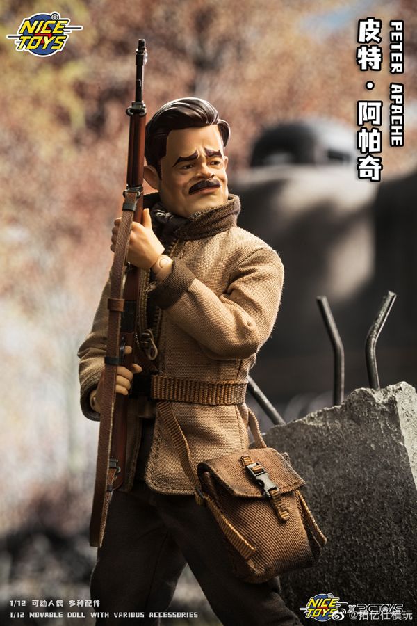 NICETOYS 1/12 萌軍系列 第一彈 阿帕奇 可動完成品  NICETOYS 1/12 萌軍系列 第一彈 阿帕奇 可動完成品 