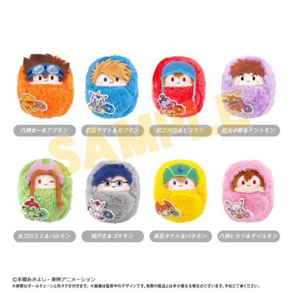 (預購) Tapioca 盲盒 數碼寶貝 大冒險 掌上蓬鬆玩偶 全8種 一中盒8入販售 20260108 Tapioca 盲盒 數碼寶貝 大冒險 掌上蓬鬆玩偶 全8種 一中盒8入販售