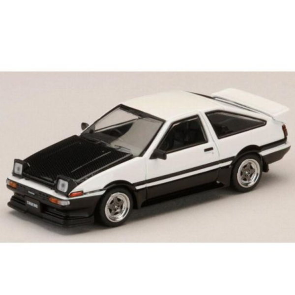 (預購) Hobby JAPAN 1/64 豐田 Toyota SPRINTER TRUENO GT APEX (AE86) Late Ver. Late Ver. JDM Style Carbon Bonnet WHITE /BLACK HJ647052WB 20260810 Hobby JAPAN 1/64 豐田 Toyota SPRINTER TRUENO GT APEX (AE86) Late Ver. Late Ver. JDM Style Carbon Bonnet WHITE /BLACK HJ647052WB