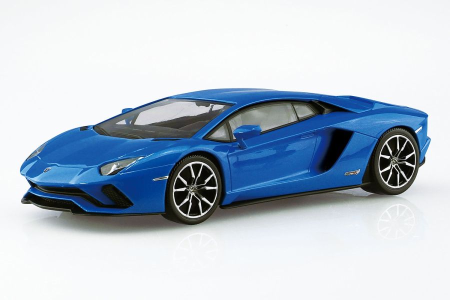 AOSHIMA 青島 1/32 Lamborghini 藍寶堅尼 Aventador S 珍珠藍 Snap Kit 12-E 組裝模型 AOSHIMA 青島 1/32 Lamborghini 藍寶堅尼 Aventador S 珍珠藍 Snap Kit 12-E 組裝模型