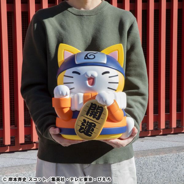 MegaHouse M.C.P 火影忍者 火影忍者喵 喵影忍者 鳴人喵 特大招財貓 MegaHouse M.C.P 火影忍者 火影忍者喵 喵影忍者 鳴人喵 特大招財貓