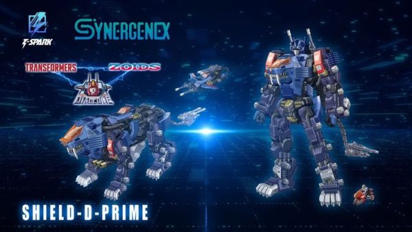 TAKARATOMY T-SPARK SYNERGENEX SERIES 變形金剛X洛伊德X戴亞克隆 SHIELD-D-PRIME 組裝模型 TAKARATOMY T-SPARK SYNERGENEX SERIES 變形金剛X洛伊德X戴亞克隆 SHIELD-D-PRIME 組裝模型