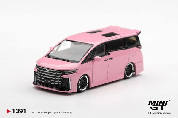 (預購) MINIGT 1/64 豐田 Toyota Vellfire 40 KUHL Metallic Pink｜RHD MGT01391-R / LHD MGT01391-L / LHD MGT01391-BL 吊卡版｜分別販售 20261008 MINIGT 1/64 豐田 Toyota Vellfire 40 KUHL Metallic Pink｜RHD MGT01391-R / LHD MGT01391-L / LHD MGT01391-BL 吊卡版｜分別販售