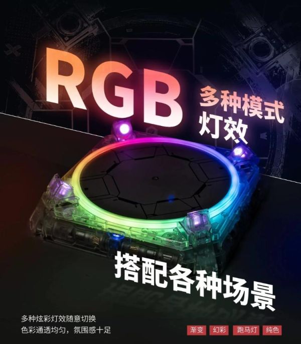 (預購) MOSHOW 模壽 電控展示台 探索版[白色] 充電款 模型發光地台 20260727 MOSHOW 模壽 電控展示台 探索版[白色] 充電款 模型發光地台