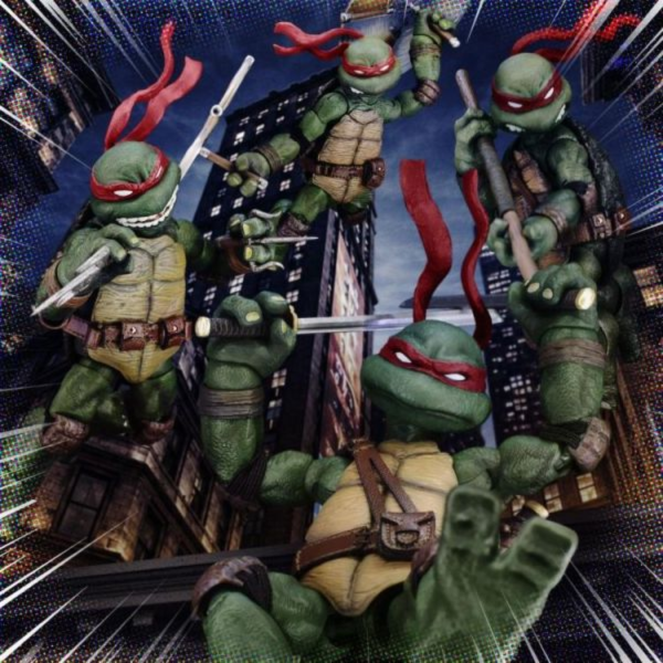 (預購) MEZCO TOYZ One:12 Collective 忍者龜套組 約17cm 可動完成品 20260617 MEZCO TOYZ One:12 Collective 忍者龜套組 約17cm 可動完成品