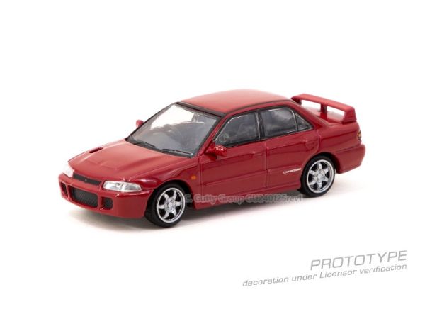 TARMAC WORKS 1/64 三菱 Mitsubishi Lancer GSR Evolution Red 經典三菱初代EVO 紅色 TARMAC WORKS 1/64 三菱 Mitsubishi Lancer GSR Evolution Red 經典三菱初代EVO 紅色