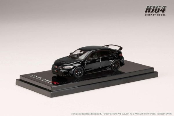 Hobby JAPAN 1/64 本田 Honda CIVIC TYPE R (FL5) RACING BLACK Package 2025 珍珠黑 賽車黑化特式套件 HJ644063BK Hobby JAPAN 1/64 本田 Honda CIVIC TYPE R (FL5) RACING BLACK Package 2025 珍珠黑 賽車黑化特式套件 HJ644063BK