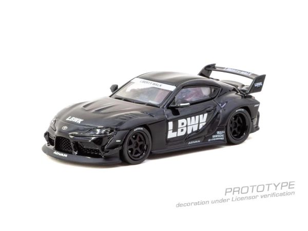 (預購) TARMAC WORKS 1/64 豐田 HOBBY64 LB-WORKS TOYOTA SUPRA (A90) Black T64-109-BK 20260906 TARMAC WORKS 1/64 豐田 HOBBY64 LB-WORKS TOYOTA SUPRA (A90) Black T64-109-BK